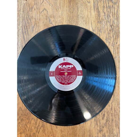 Roger Williams Plays Christmas Songs Holiday Album Vinyl Record KL 1042 Kapp - Picture 2 of 5